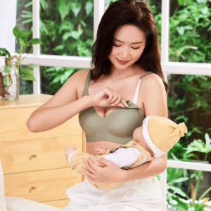 Suji Traceless Black-technology Jelly Strip Soft Support Seamless Laser Cut Front Closure Breastfeeding Maternity Nursing Bras