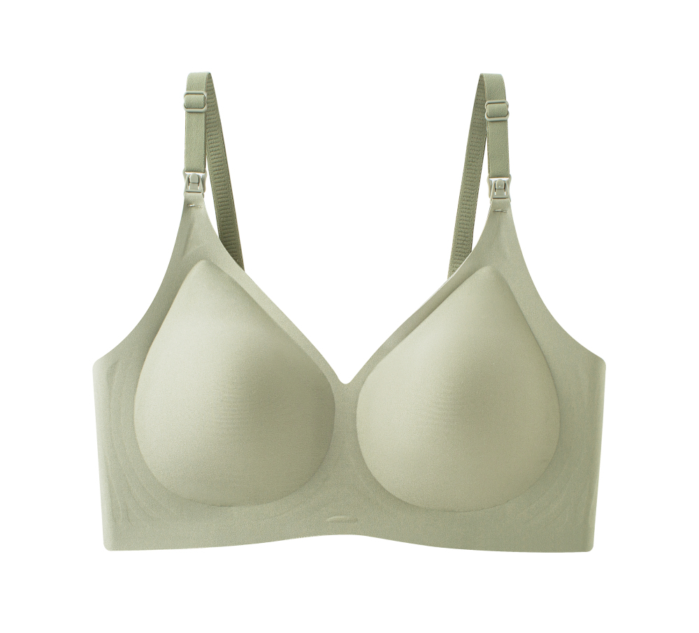 Suji Traceless Black-technology Jelly Strip Soft Support Seamless Laser Cut Front Closure Breastfeeding Maternity Nursing Bras - Image 6