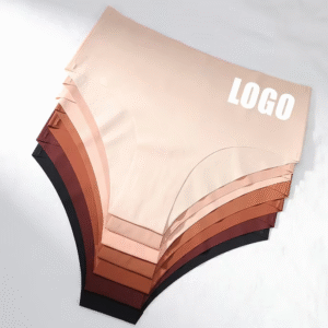 Custom Wholesale Plus Size Underwear Woman Laser Cutting No Show Invisible Ice Silk Traceless Seamless Bikini Panties